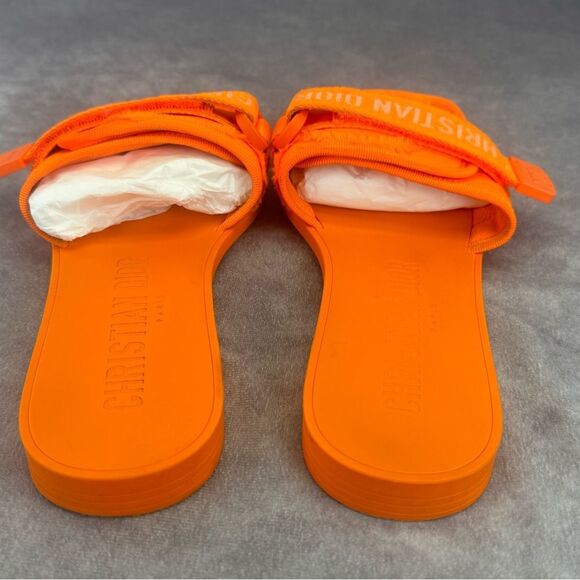 Dior Orange Evolution Camouflage Slides 36 - Picture 10 of 15